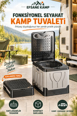 Efsane Kamp - Fonksiyonel Seyahat Kamp Tuvaleti